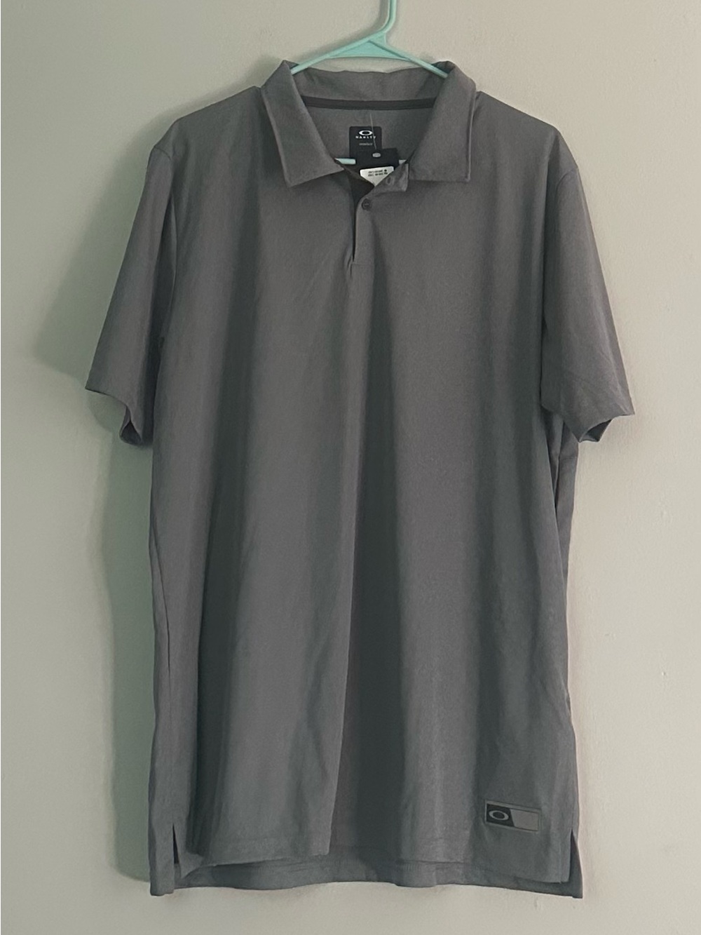 Oakley Men’s Charcoal Gray Polo Shirt
